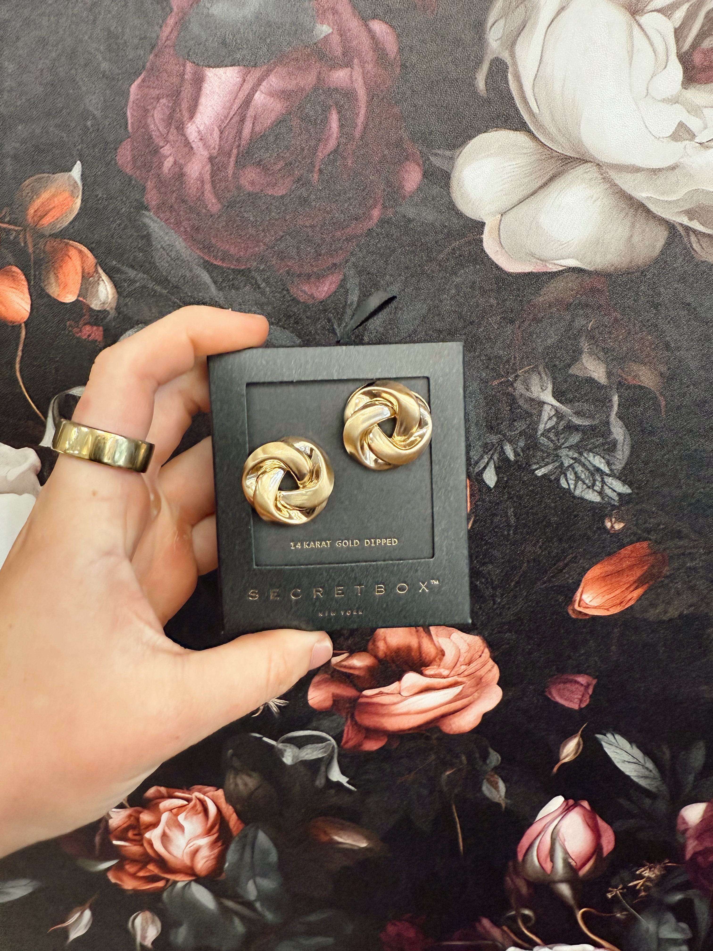 Knotted Stud Earrings