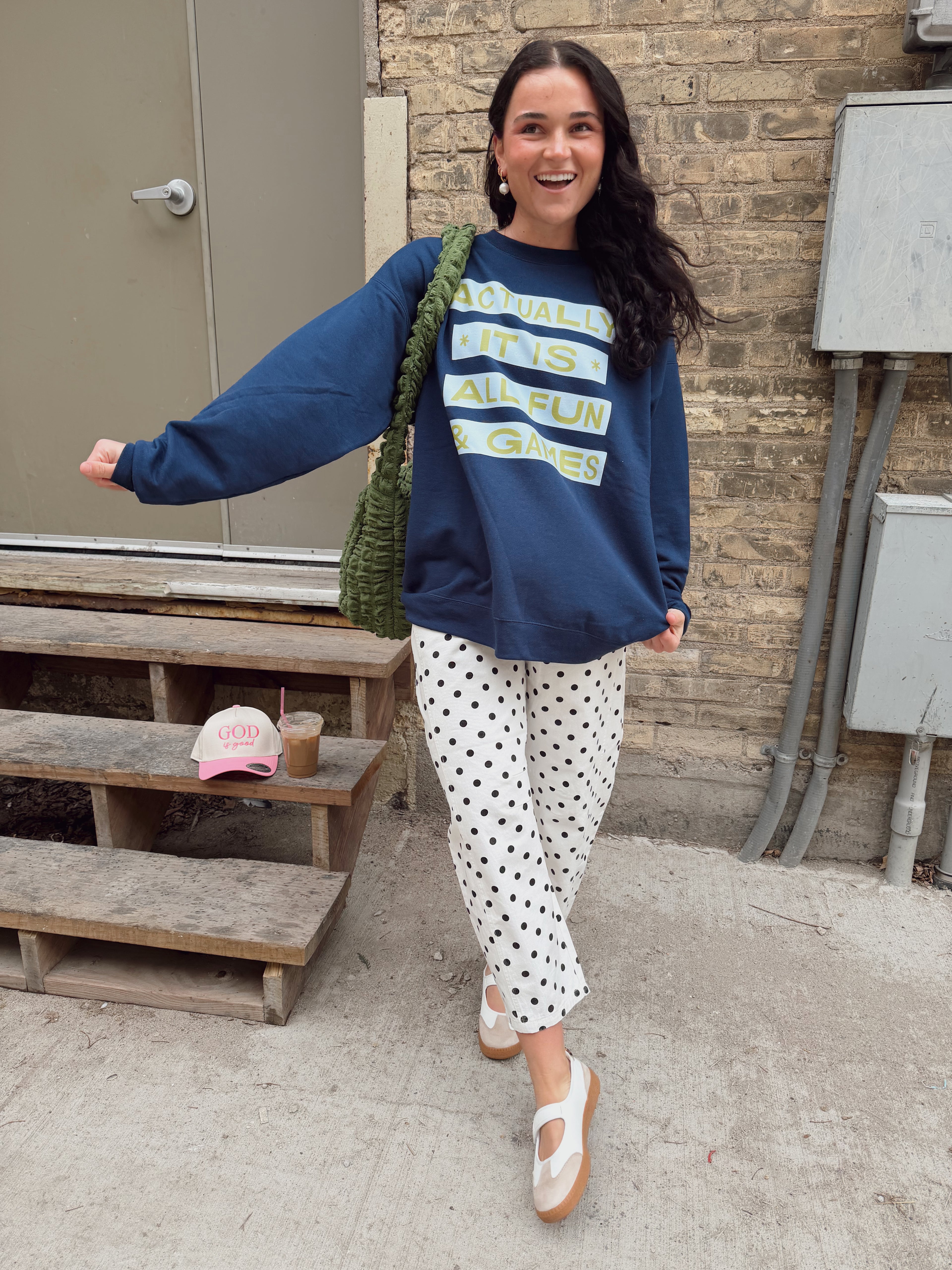 All Fun and Games Sweatshirt