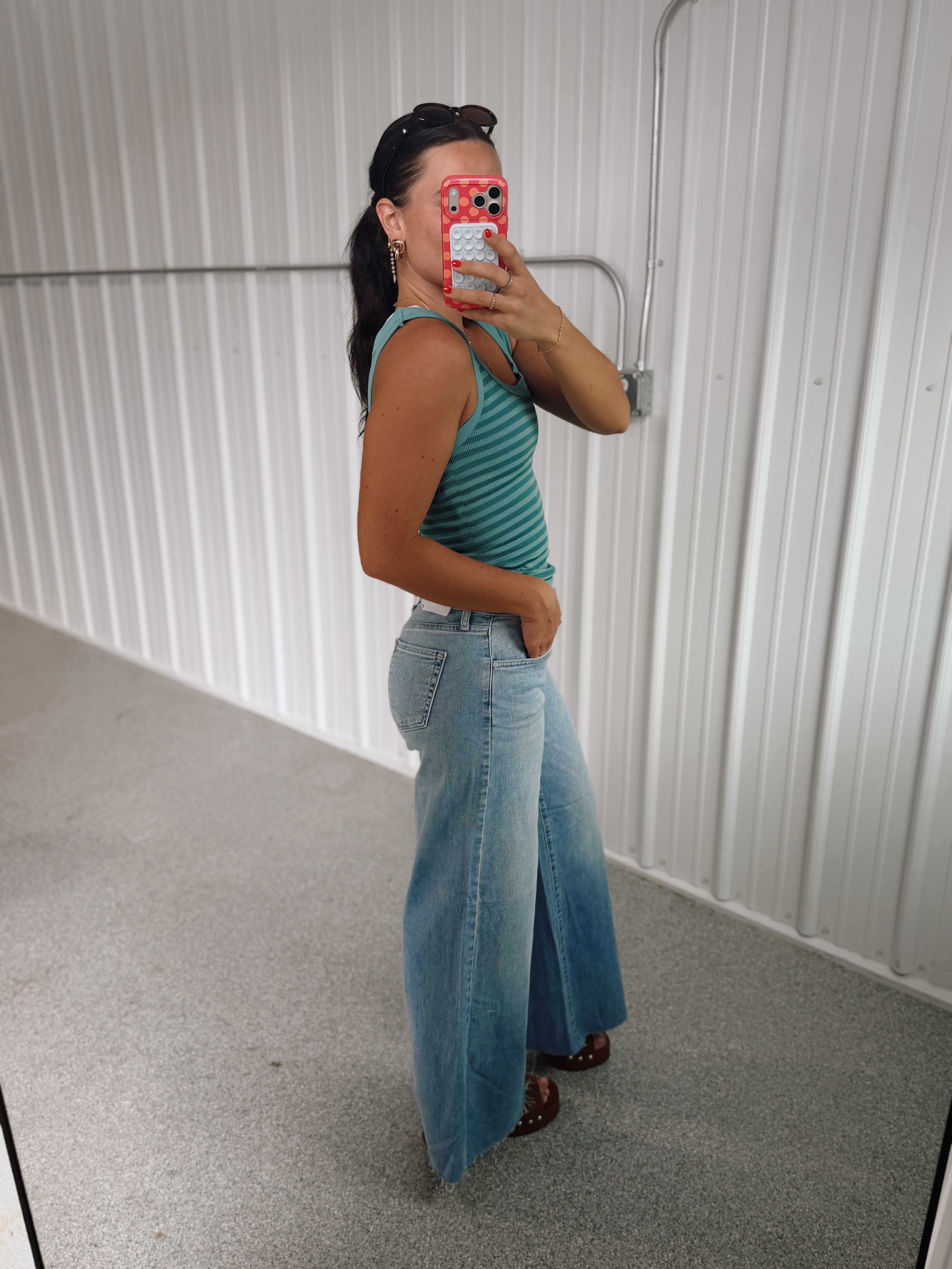 Nicklyn Wide Leg Denim