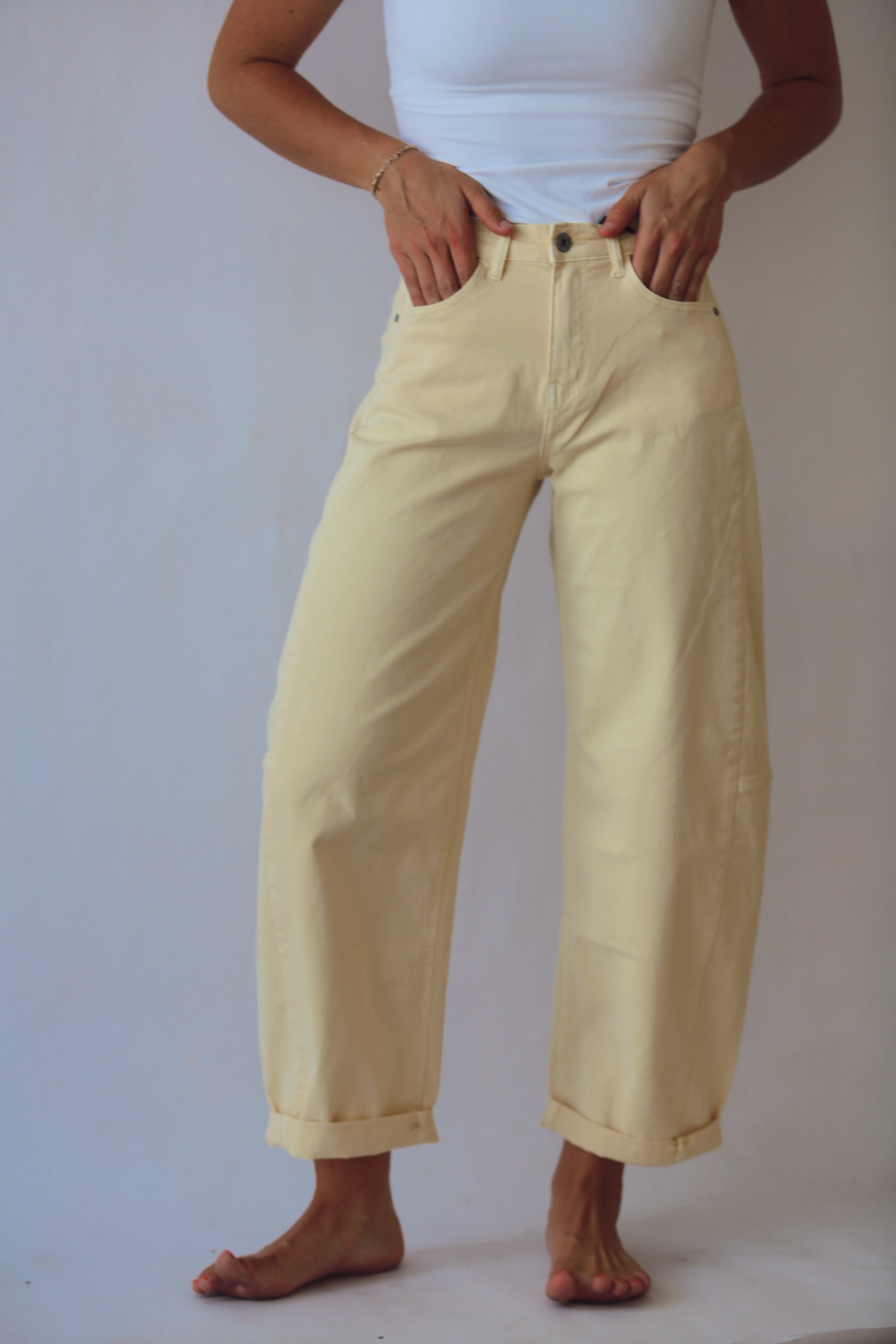 Charles Cotton Wide Leg Pants