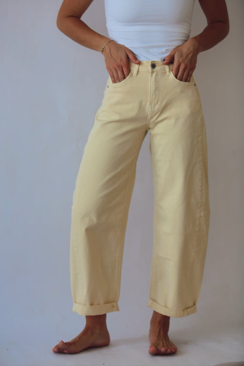 Charles Cotton Wide Leg Pants