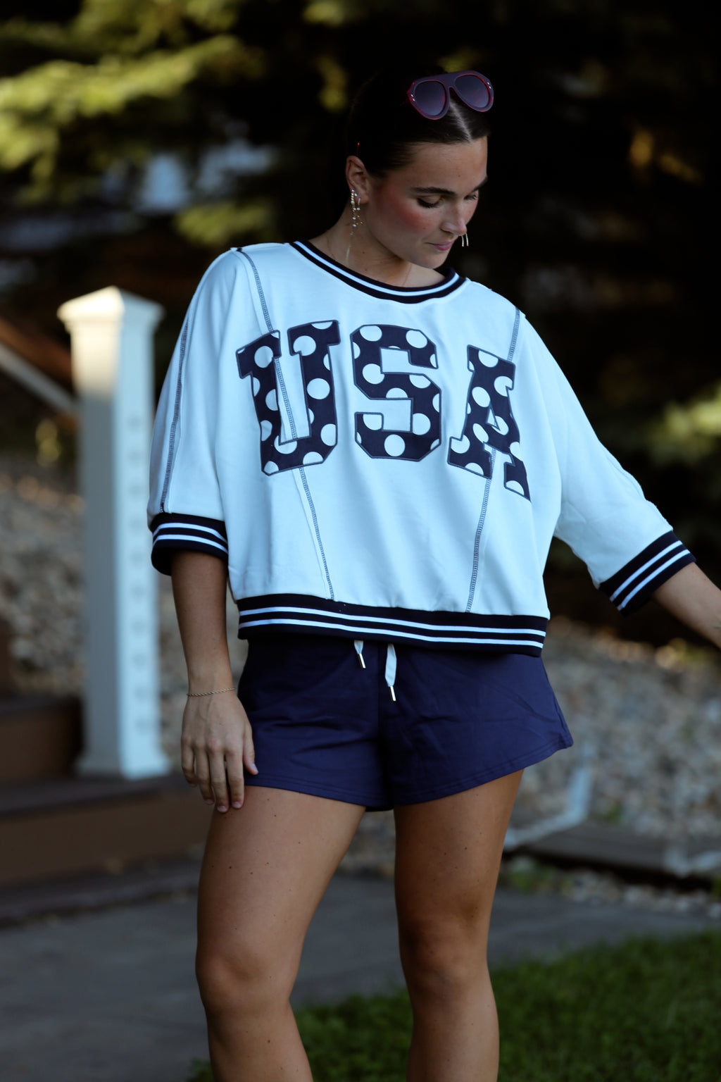 USA Letter Sweatshirt