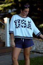USA Letter Sweatshirt