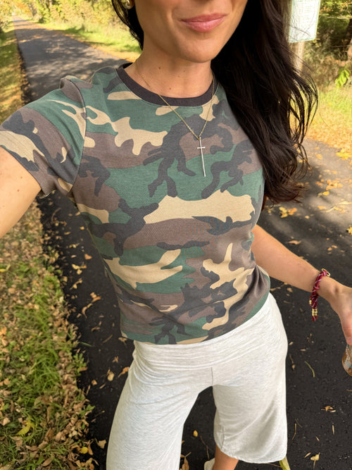 Camo Baby Tee