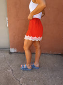Skye Scallop Lace Skirt