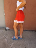 Skye Scallop Lace Skirt