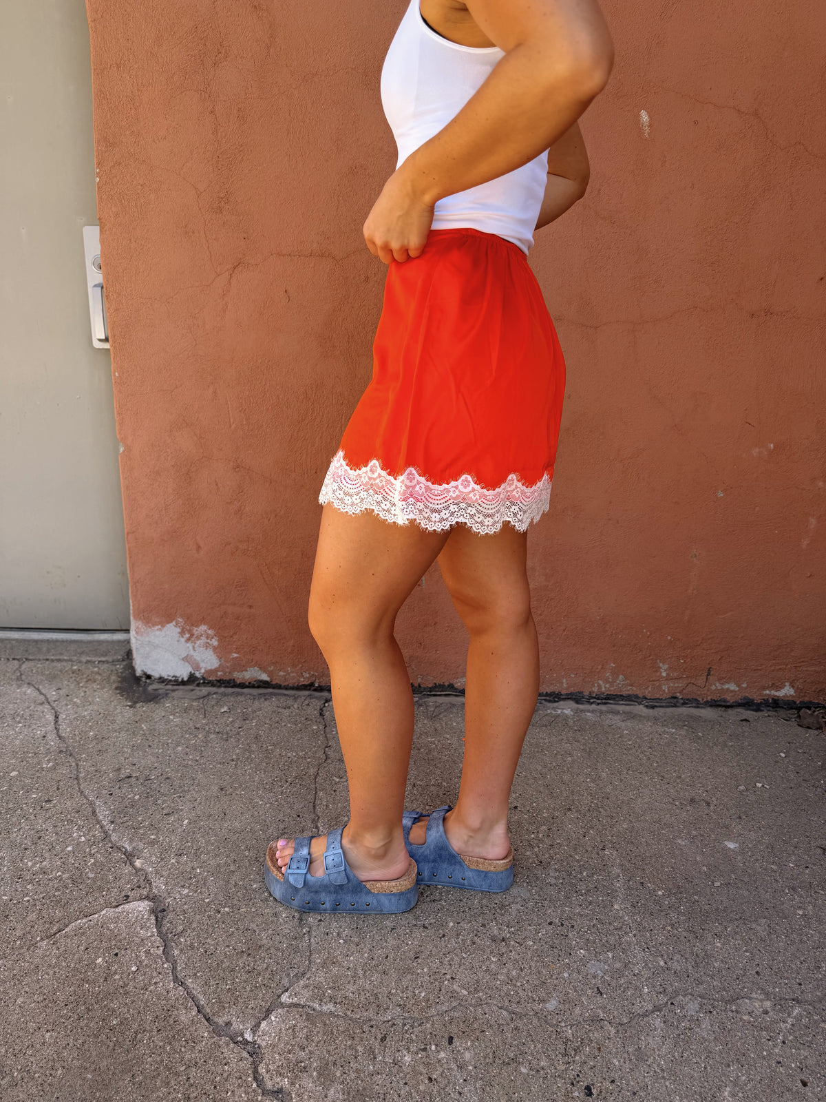 Skye Scallop Lace Skirt