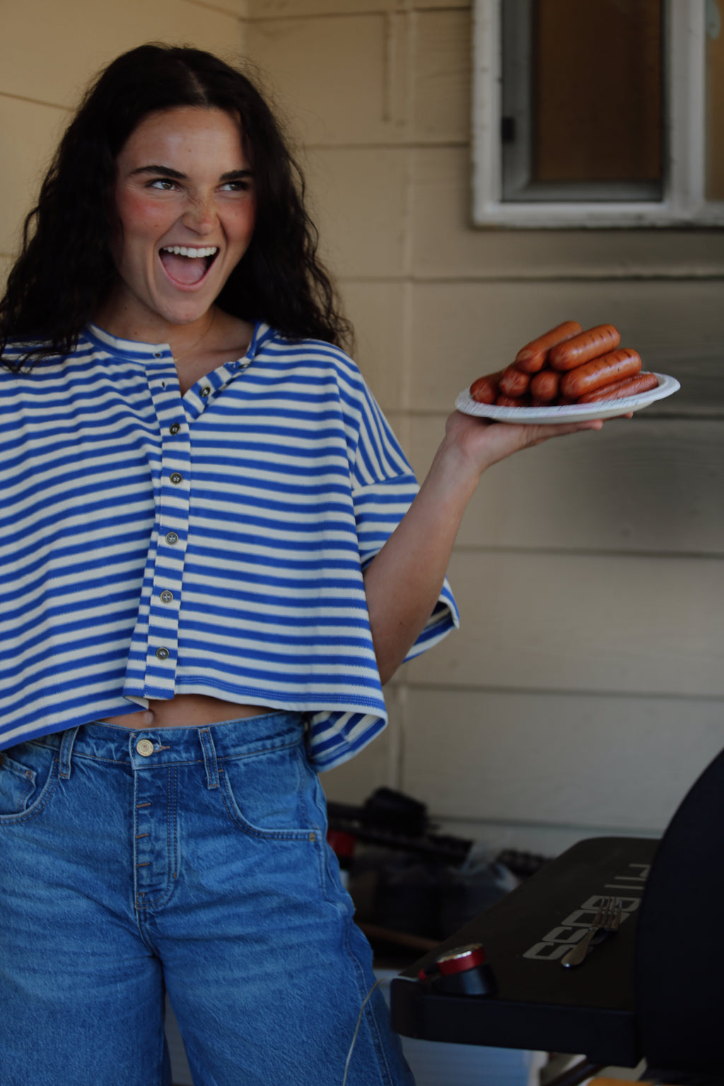 American Blues Stripped Tee