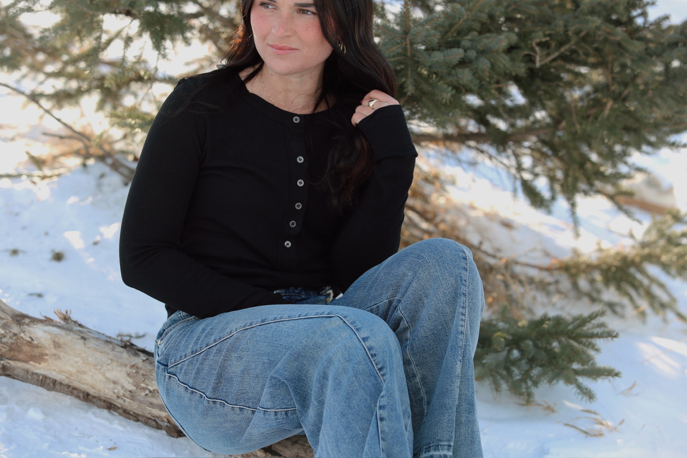 Haven Henley Top