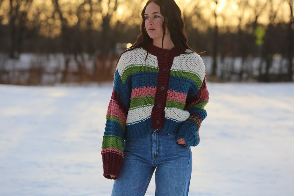 Mandy Multi Color Cardigan