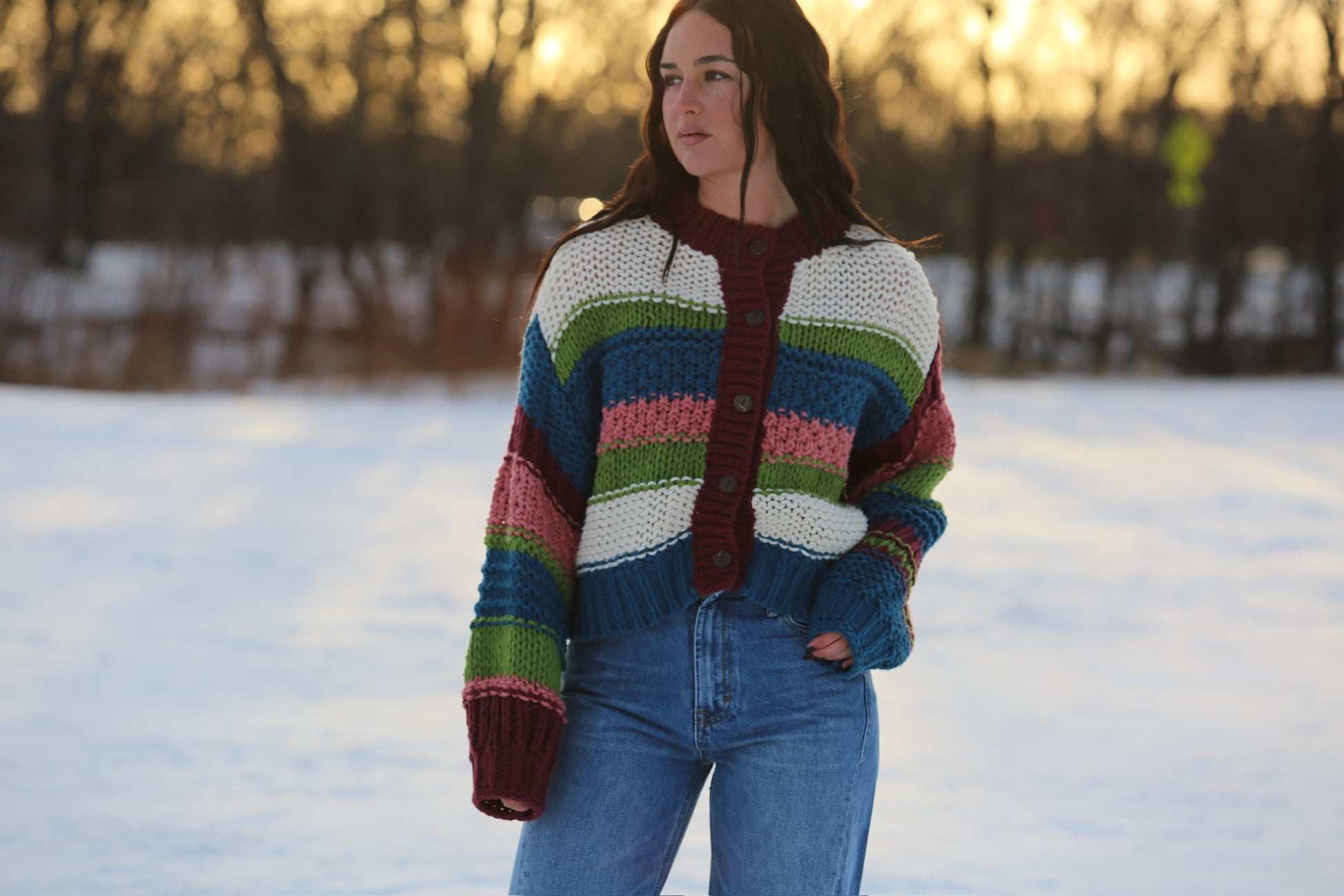 Mandy Multi Color Cardigan