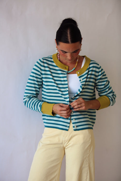 The Stripe & Shine Cardigan