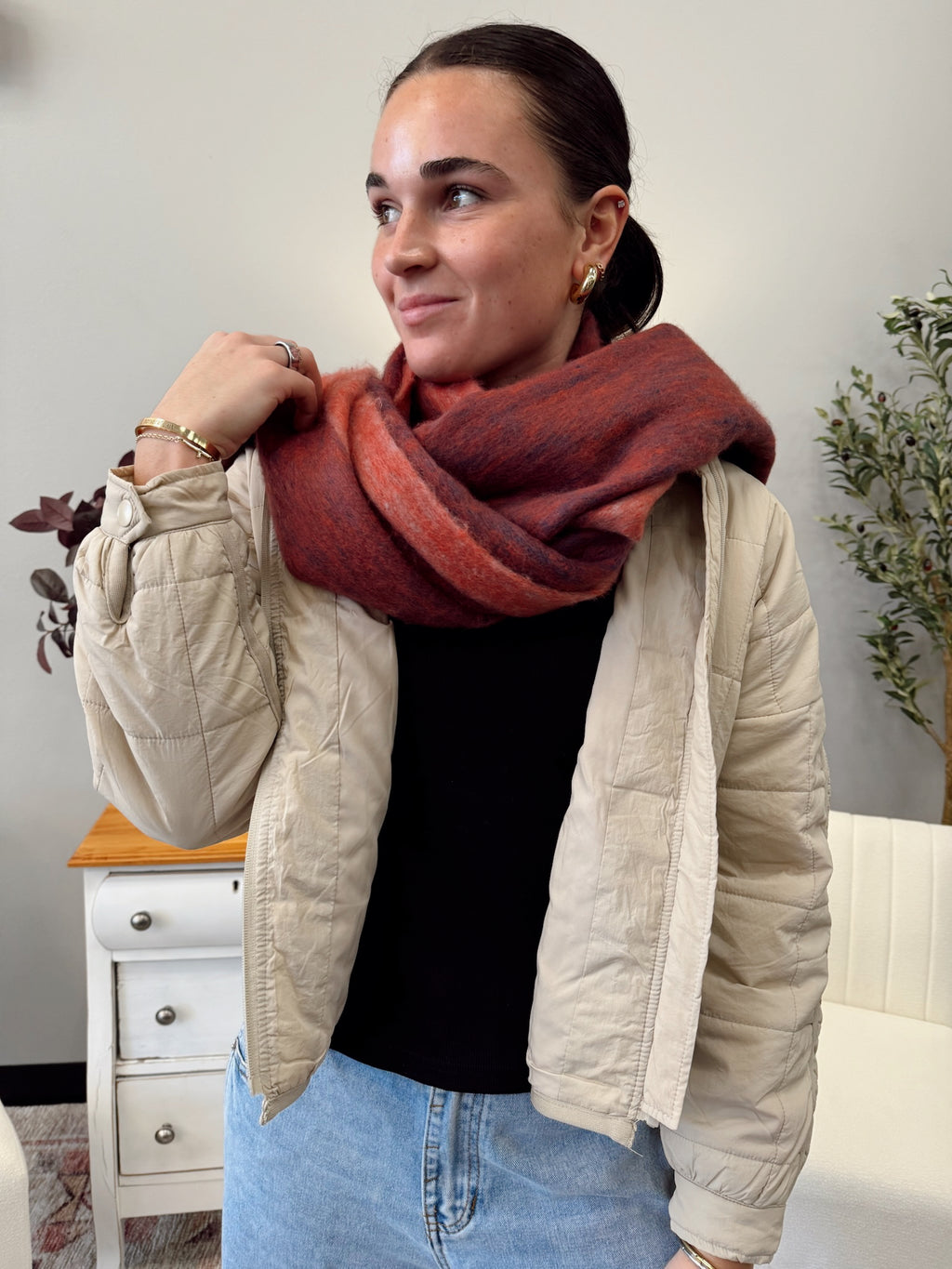 Stevie Tassel Scarf