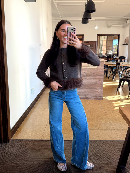 Veda Fur Sweater