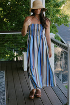Sarah Strapless Midi Dress