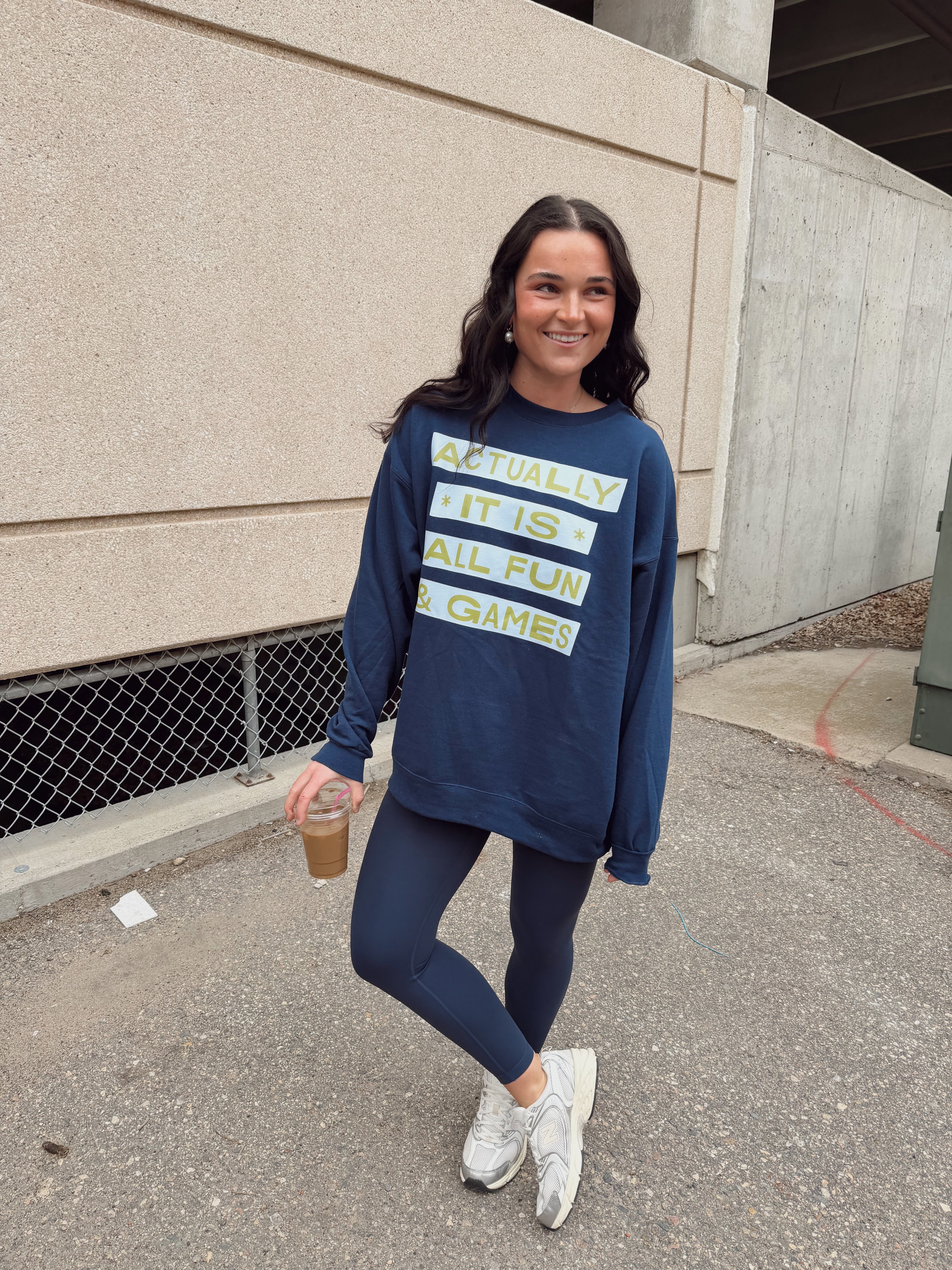 All Fun and Games Sweatshirt