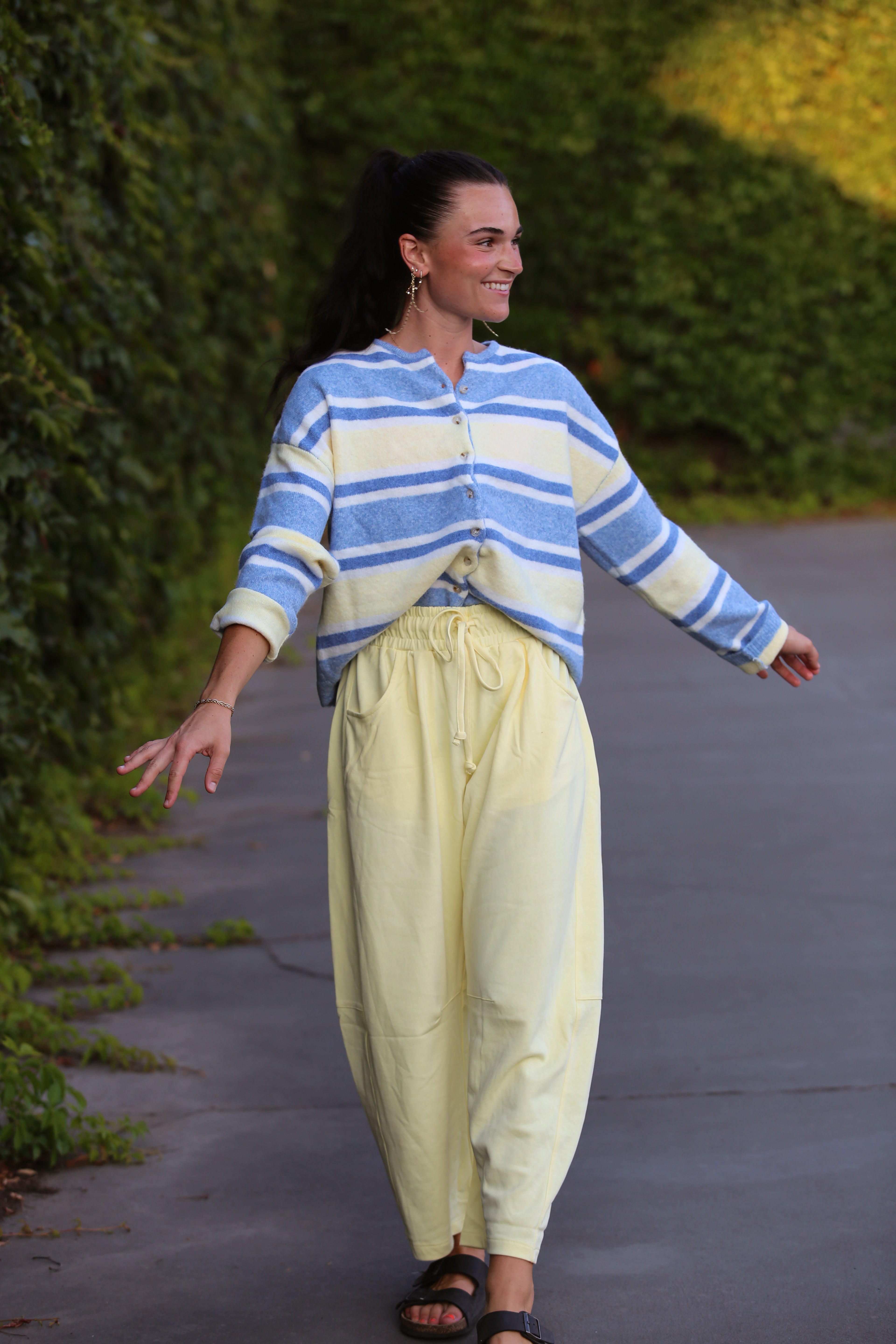 Benny Button Front Cardi