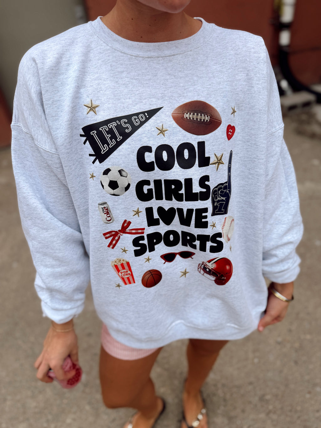 Cool Girls Love Sprots Sweatshirt