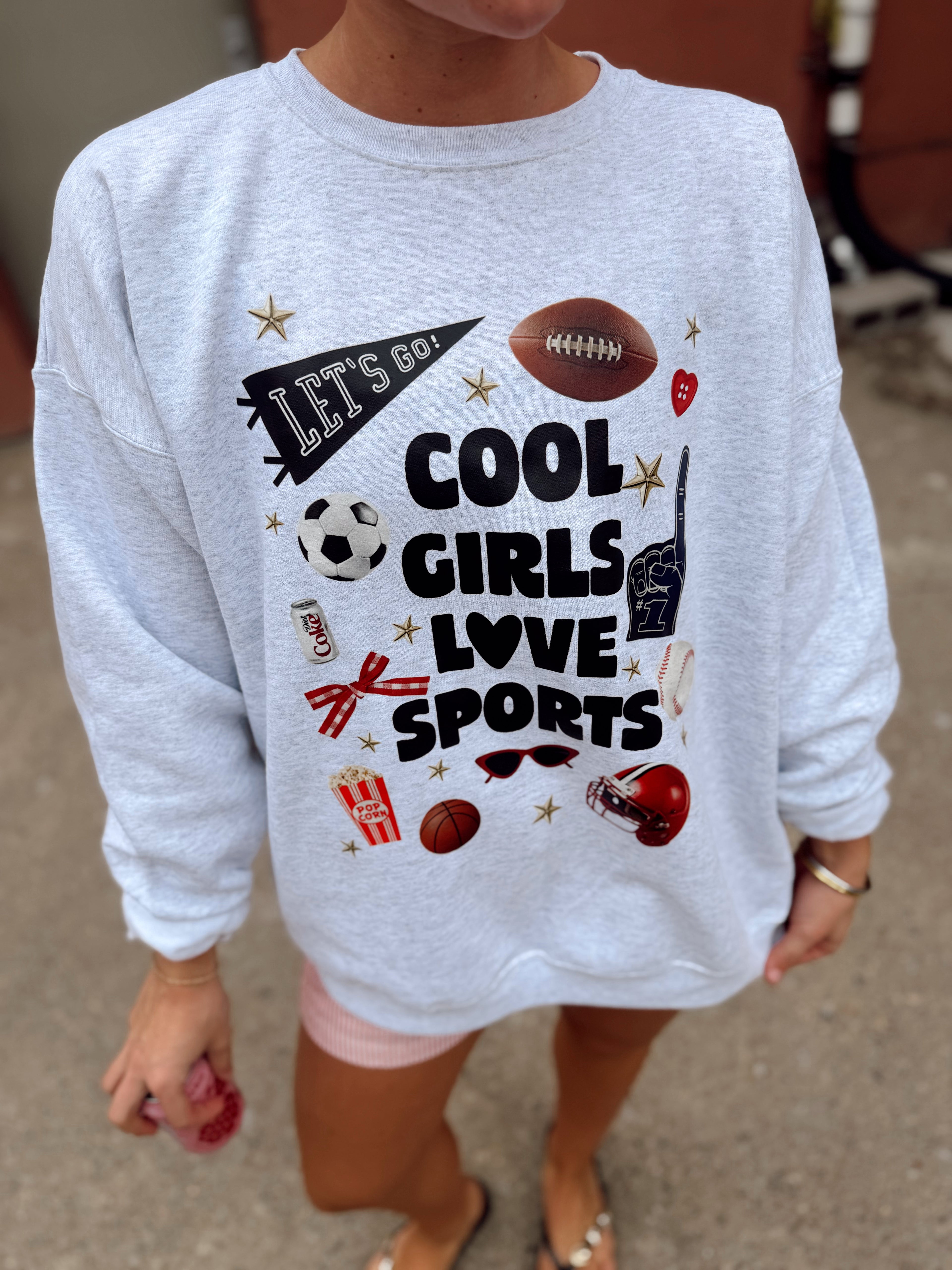 Cool Girls Love Sprots Sweatshirt