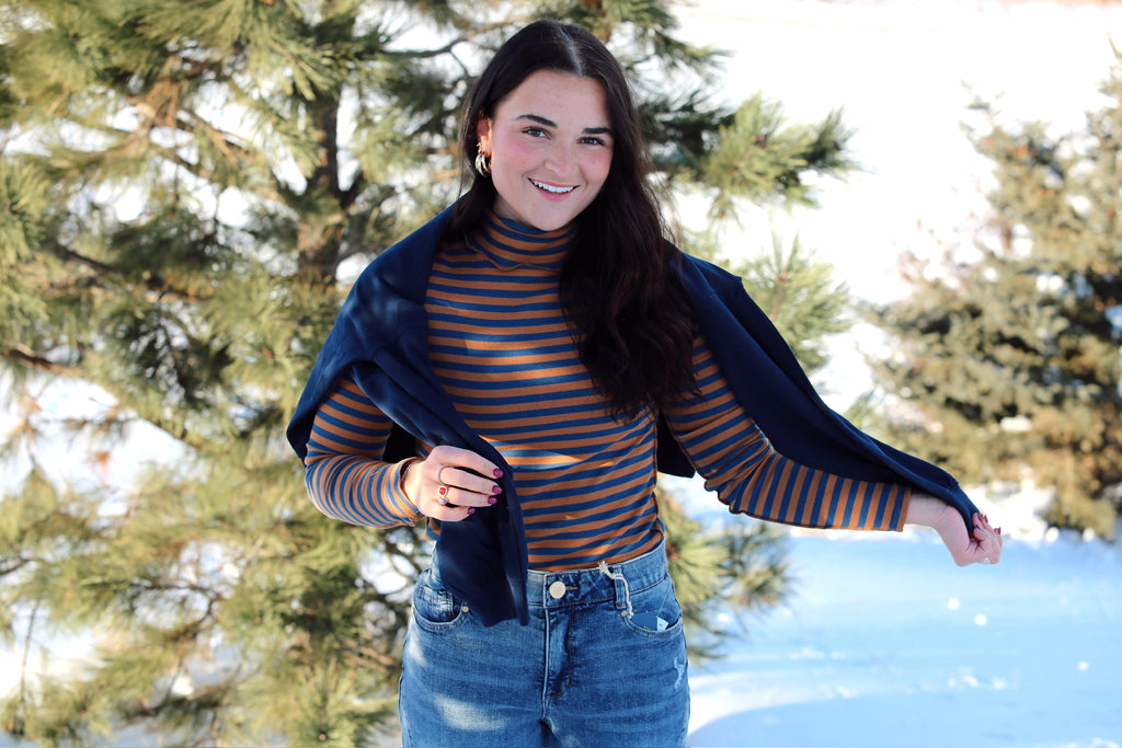 Reagan Turtleneck Top