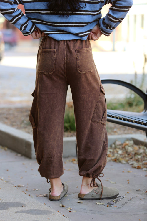 Chocolate Cargo Pants