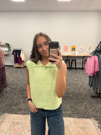 The Flirty Knit Vest