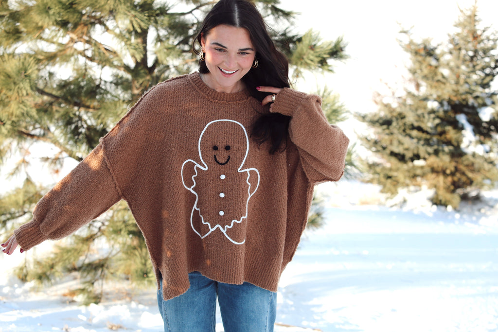Ginger Gingerbread Sweater