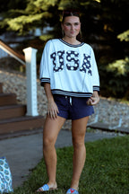 USA Letter Sweatshirt