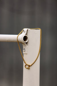 Lucky Me Horseshoe Toggle Necklace