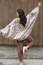 Leopard Balloon Wrist Sweater