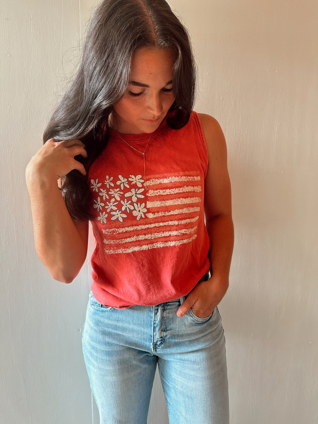 American Flag Mineral Wash Tank