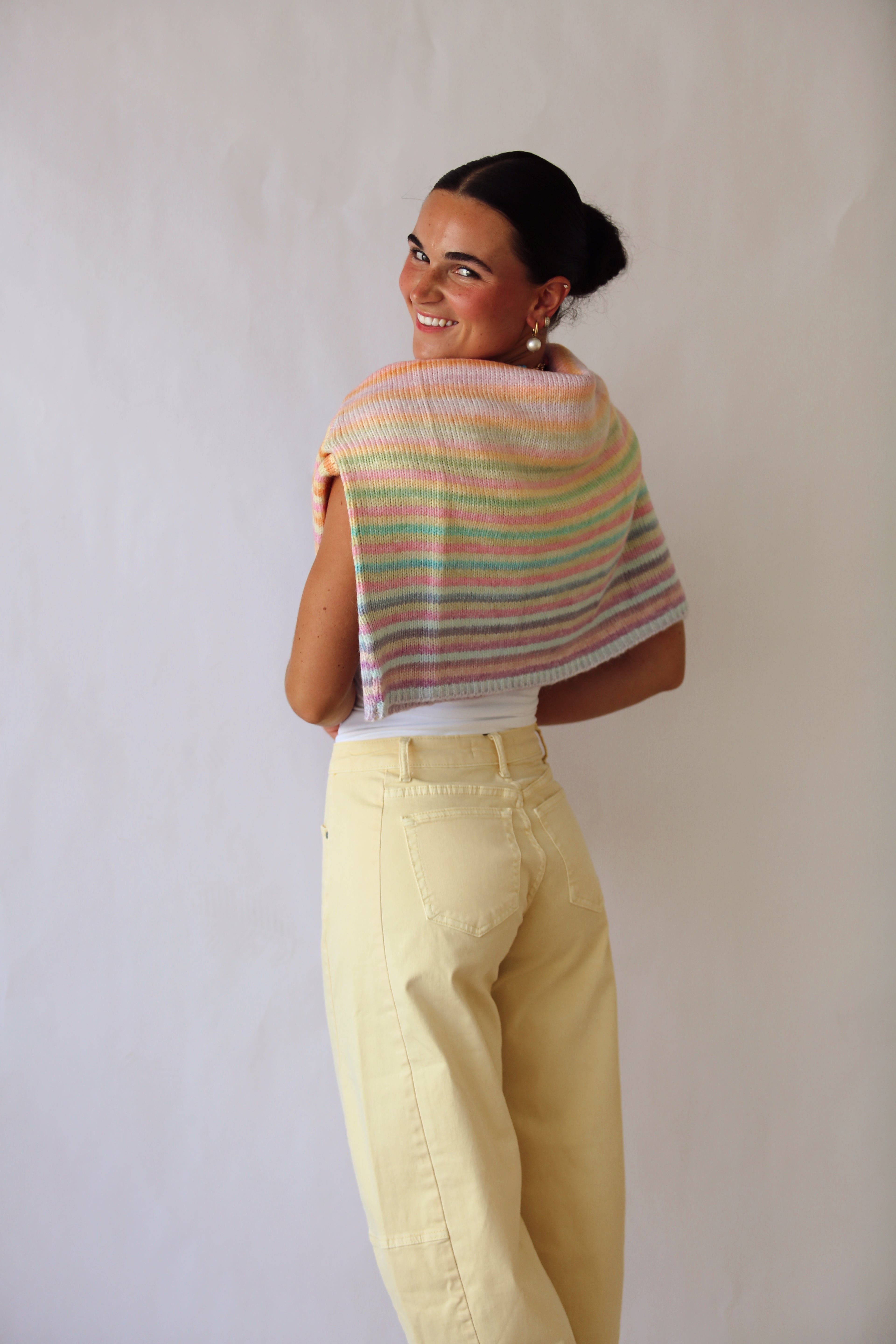 Happy Stripes Cardigan