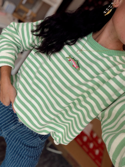 Wesley Fishy Sweater