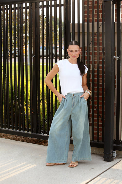Delaney Denim Pants