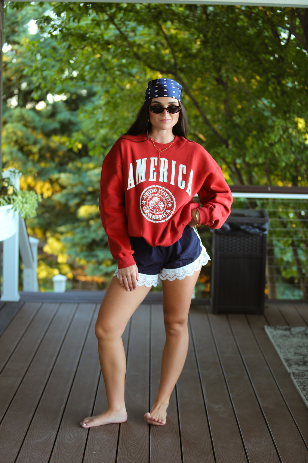 America Graphic Pullover
