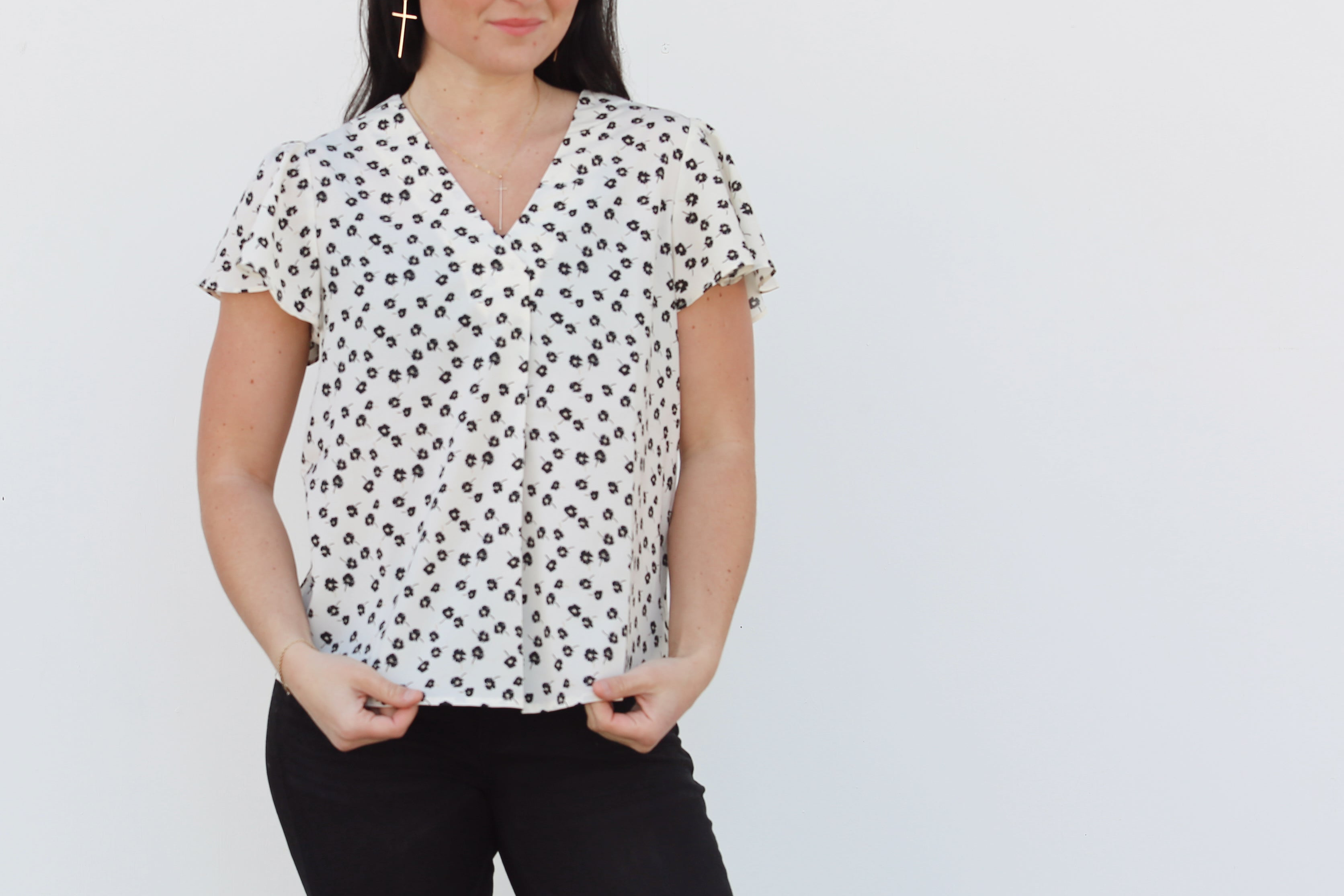 Phenox Flower Blouse