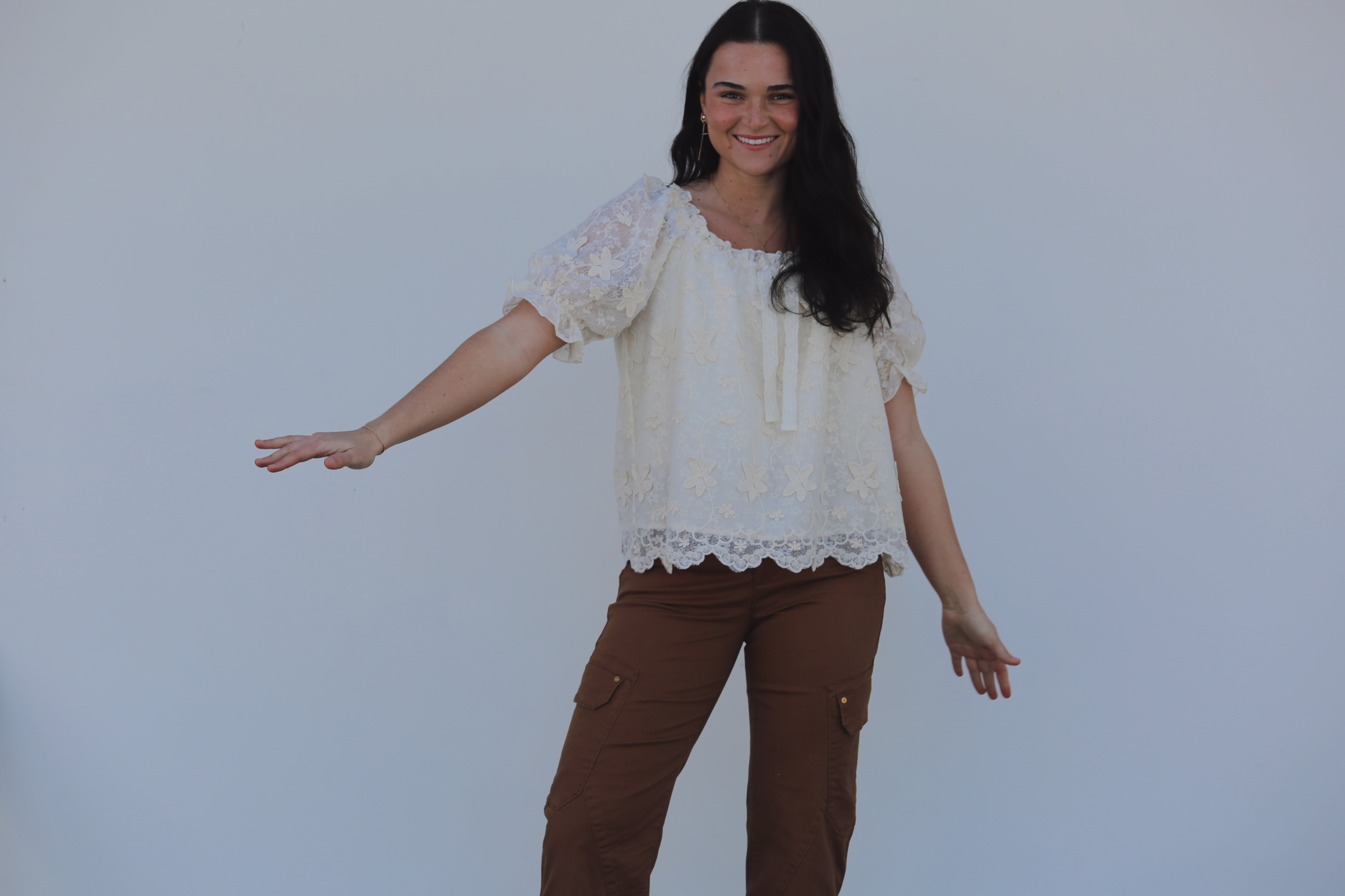 Dreamy Petal Charm Blouse