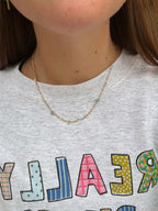 Flirty Flower Necklace