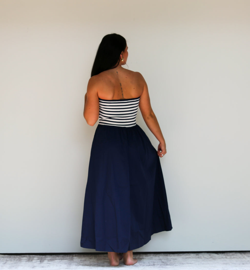 Strapless Statement Dress