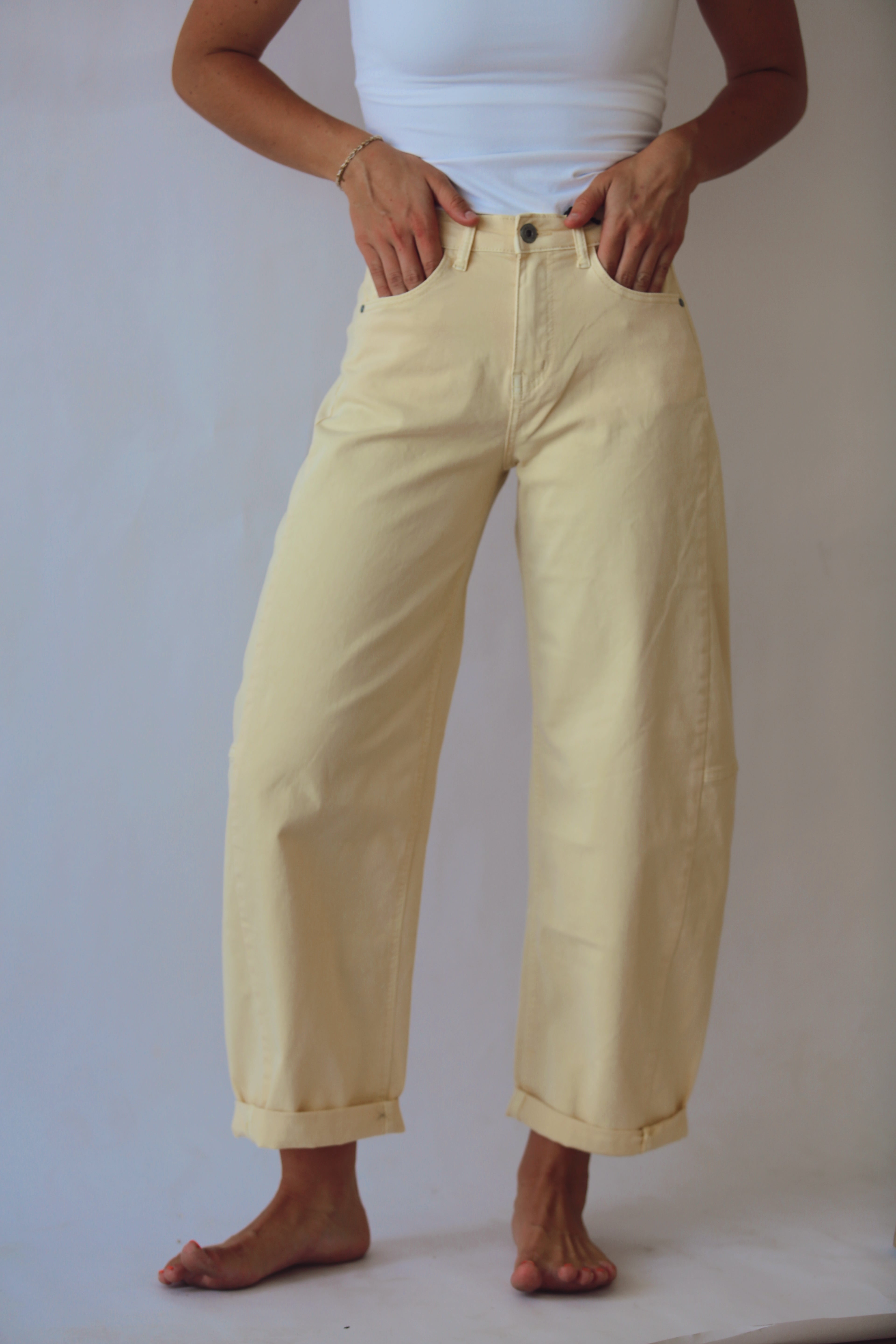 Charles Cotton Wide Leg Pants