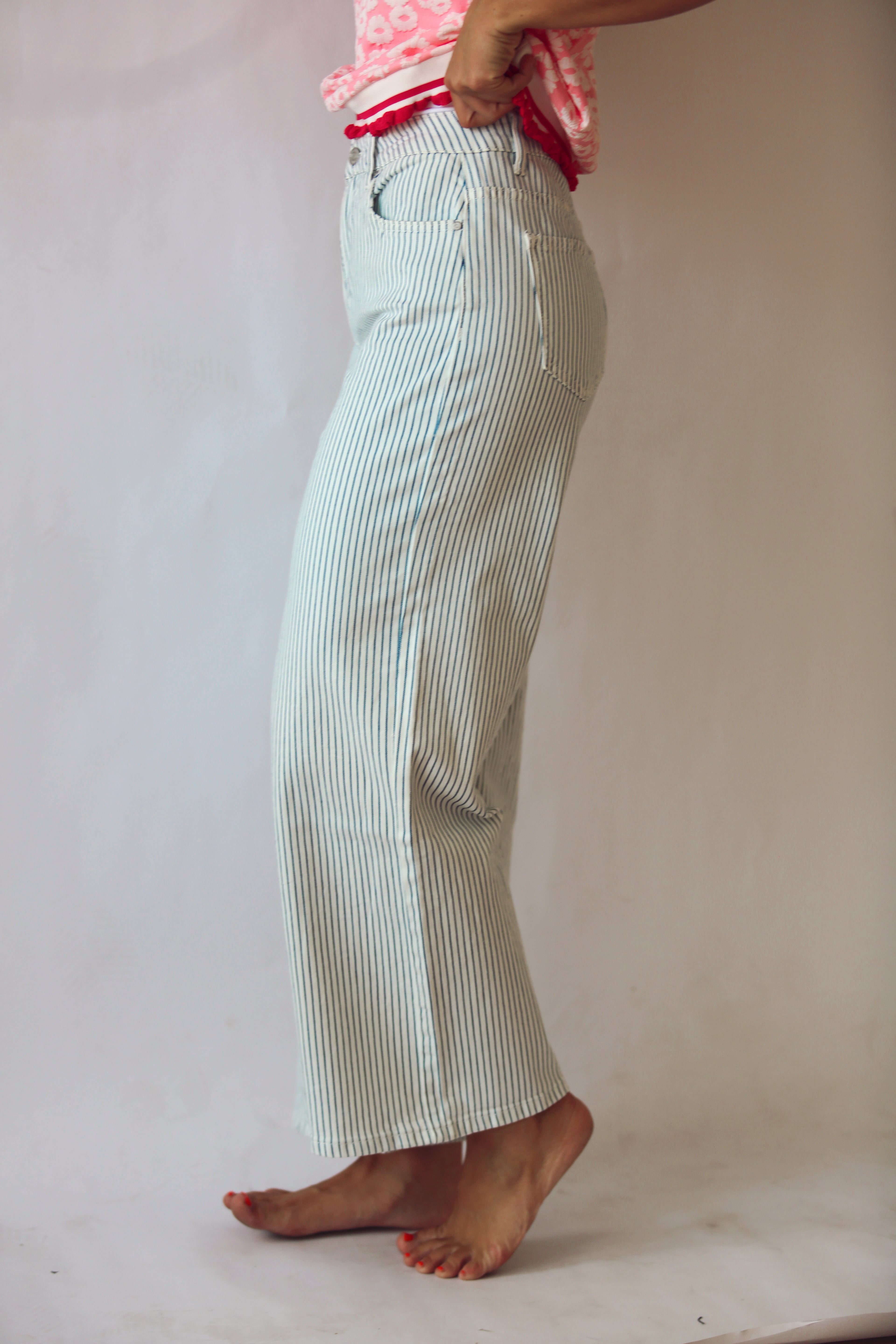 The Stevie Stripe Pants