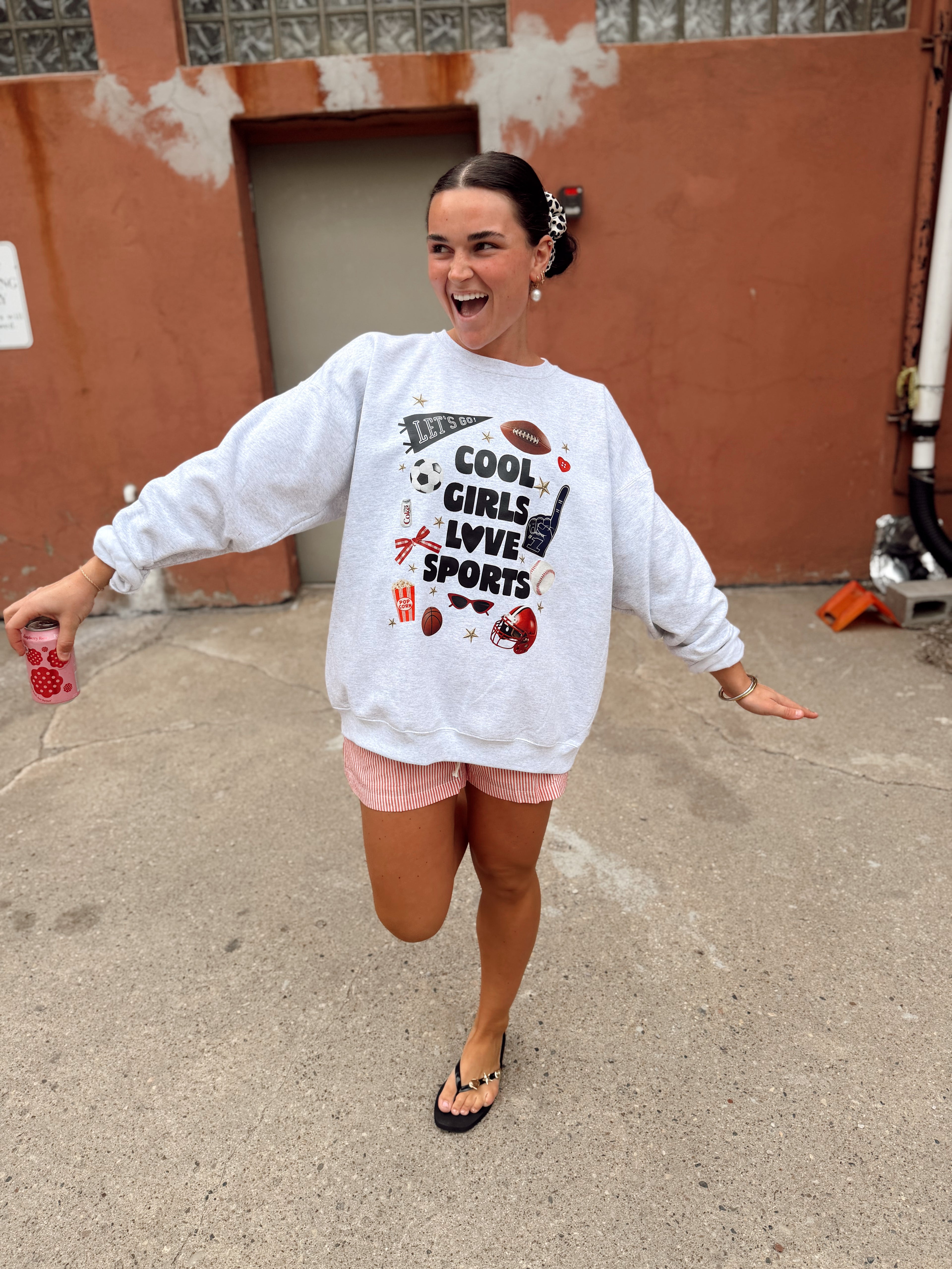 Cool Girls Love Sprots Sweatshirt