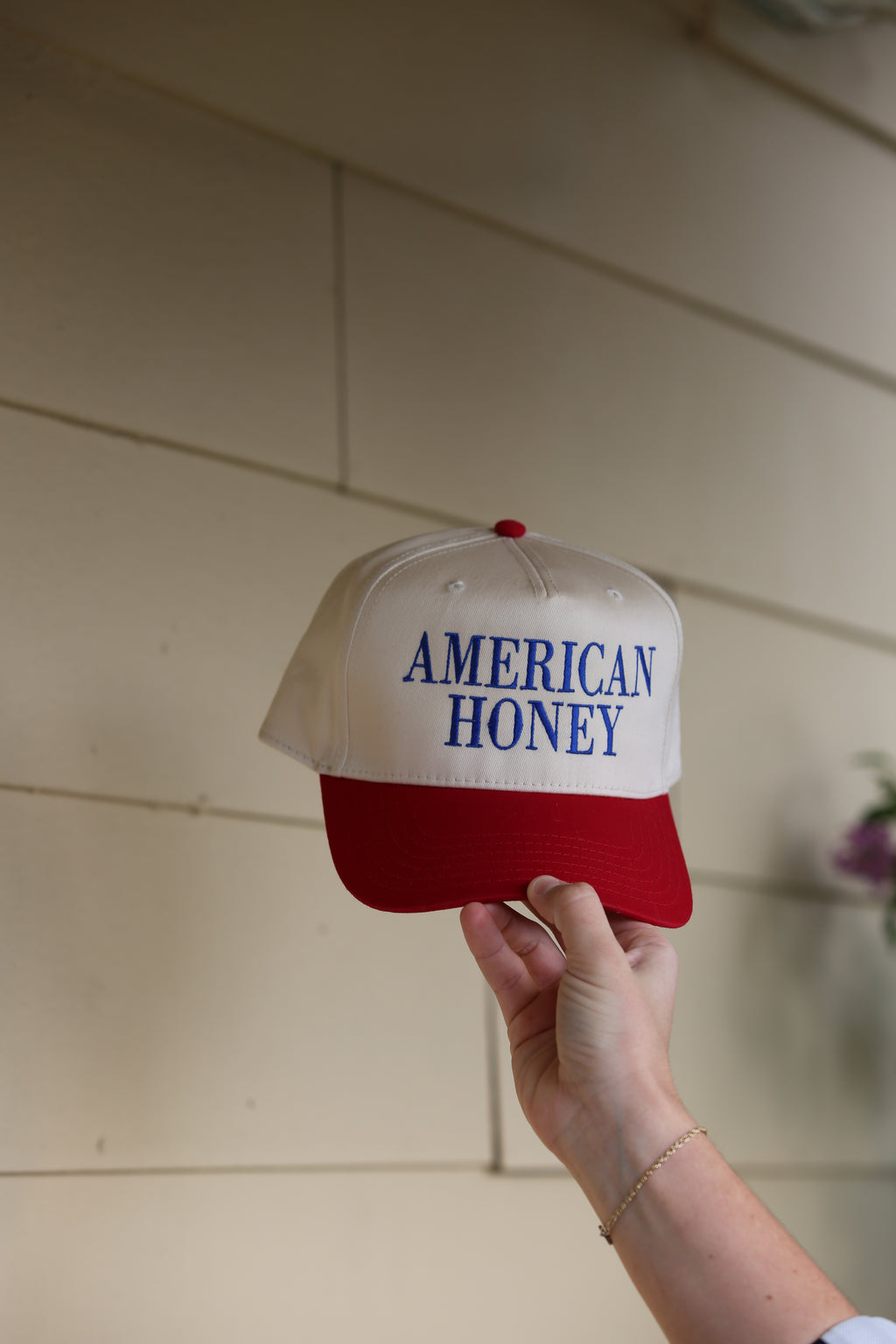American Honey Embroidered Hat
