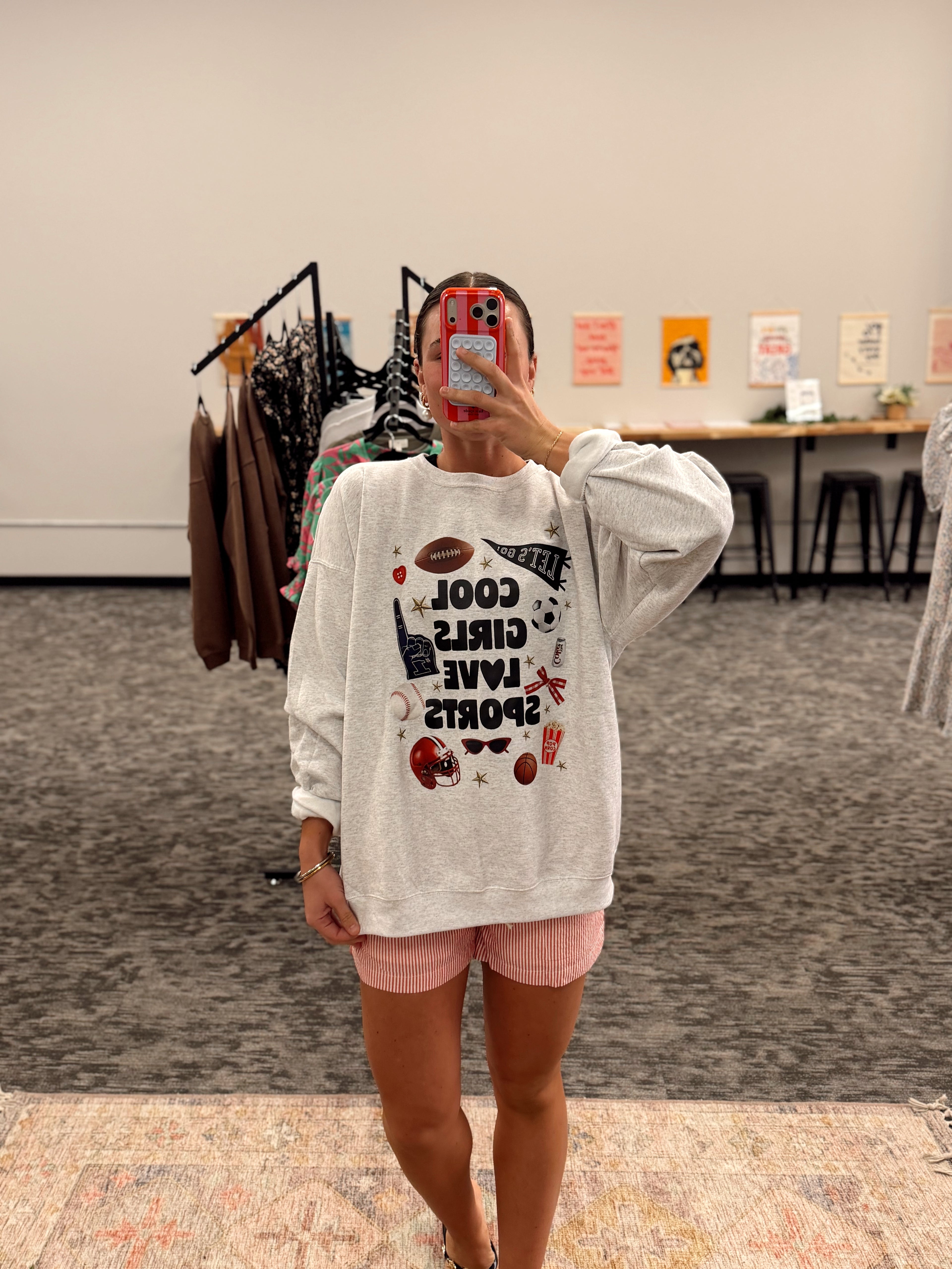 Cool Girls Love Sprots Sweatshirt