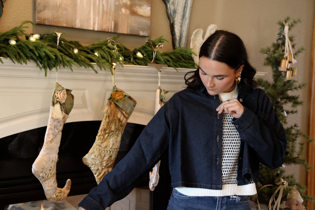 Blake Button Down Denim Jacket