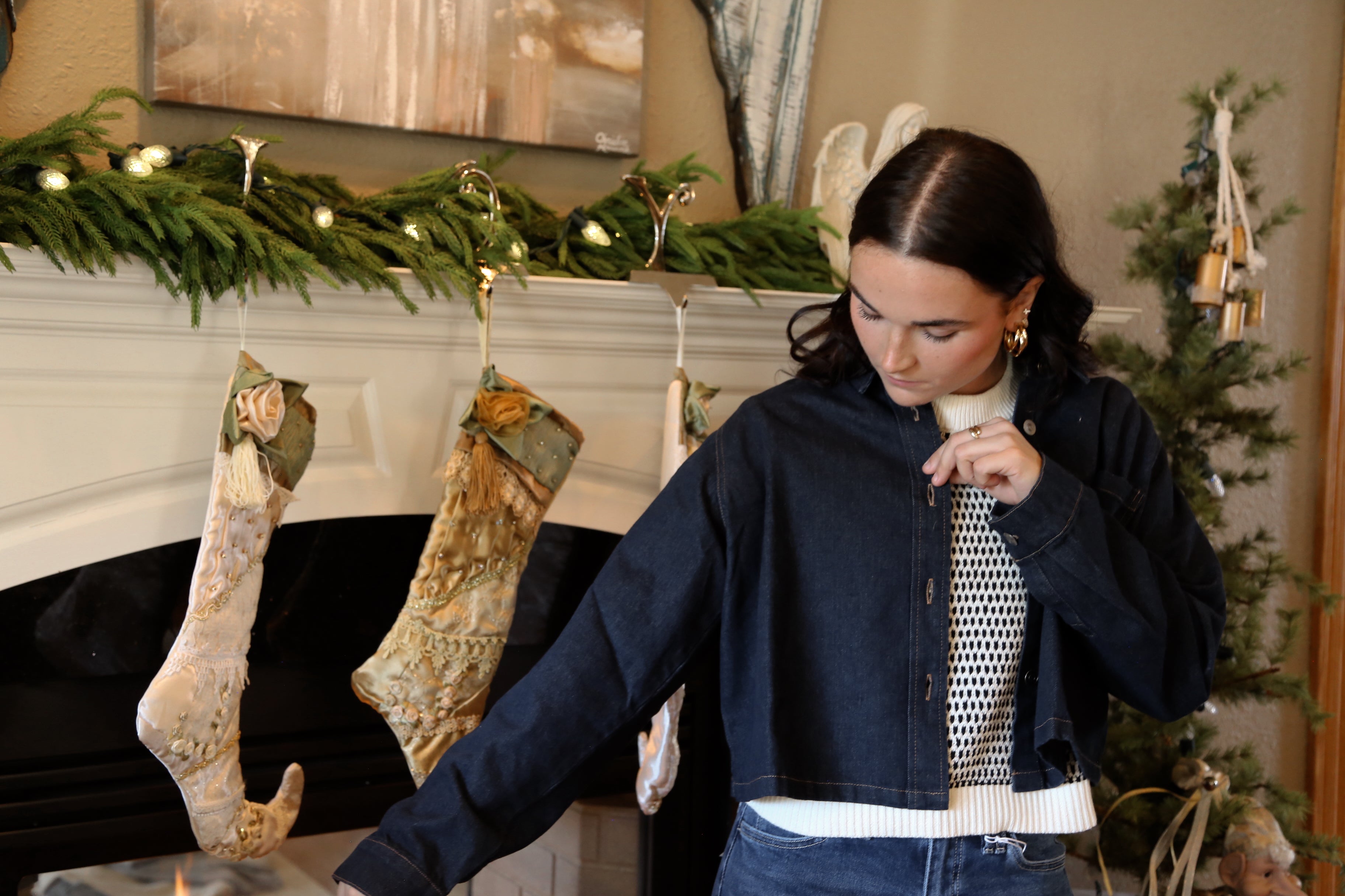 Blake Button Down Denim Jacket