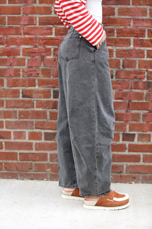 Willow Way Barrel Jeans
