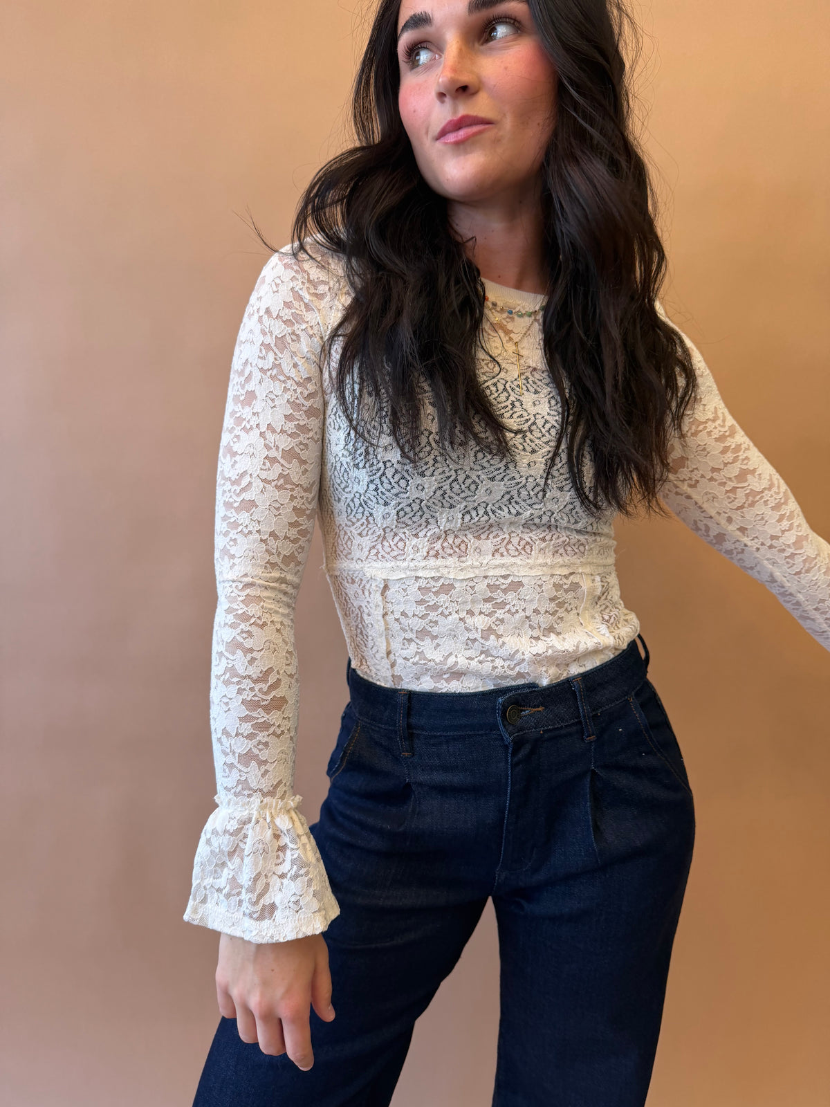 Breezy Lace Long Sleeve