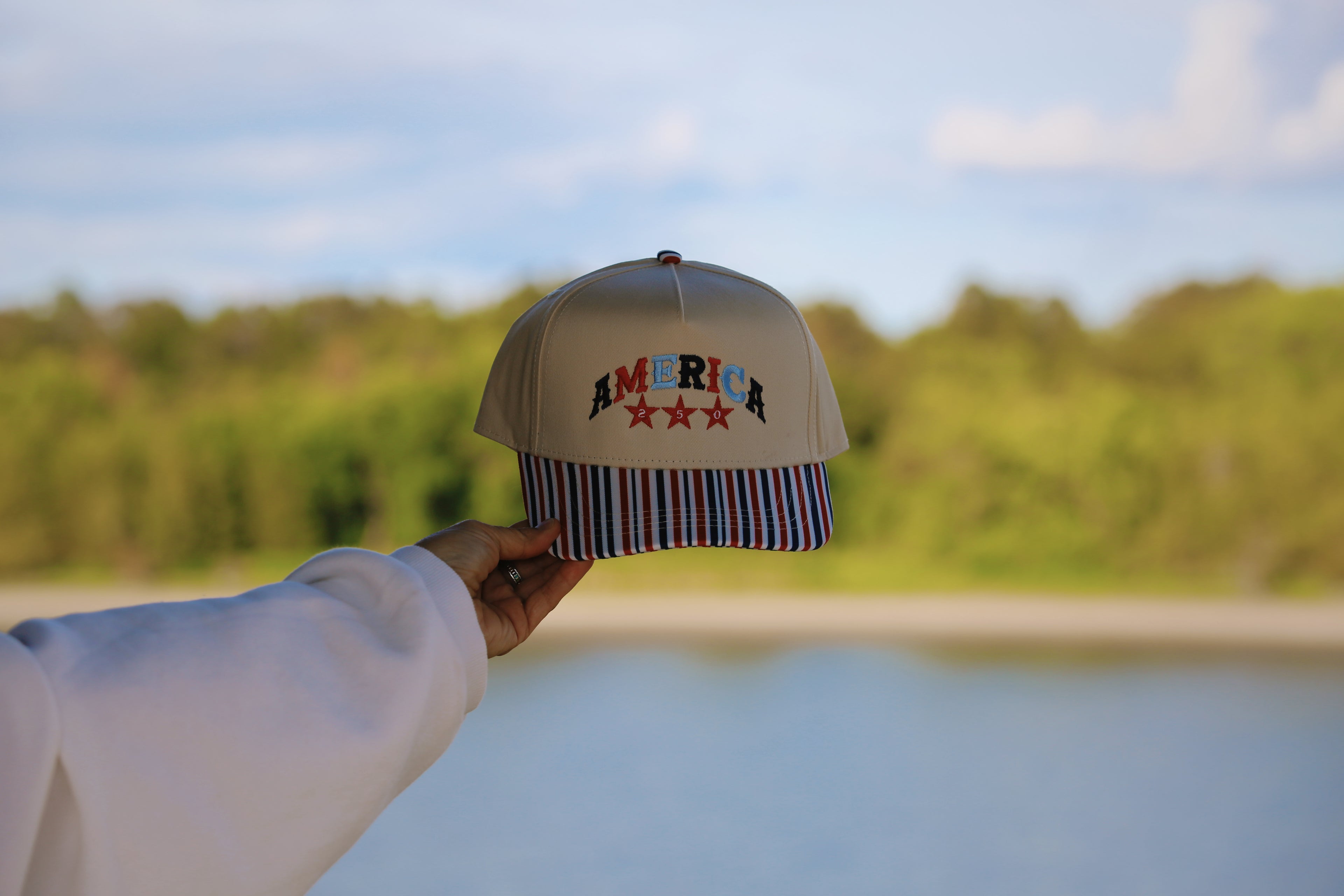 Red White & Blue Trucker Hat