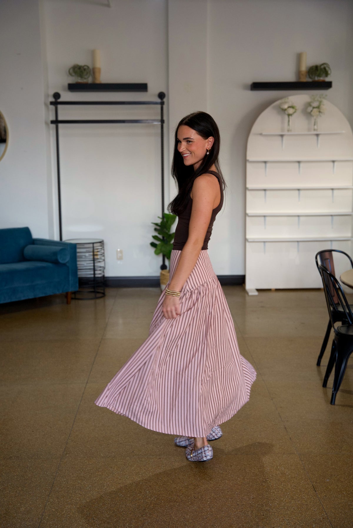 Striped Zoey Skirt